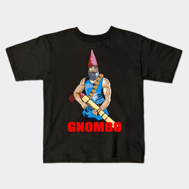 Gnombo Kids T-Shirt by TGprophetdesigns